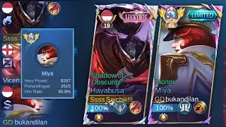 BERTEMU TOP GLOBAL MIYA 2500 MATCH DAN 8200 MMR!!