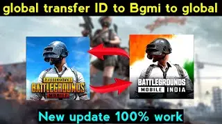 HOW TO TRANSFER YOUR DATA FROM PUBG MOBILE GLOBAL TO BATTLEGROUND MOBILE INDIA