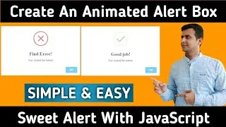 How To Create Animation Alert Box Using JavaScript
