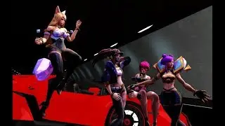 [MMD League Of Legend] K/DA PopStars {HD}