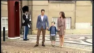 Prince Christian's first day of school (2011)