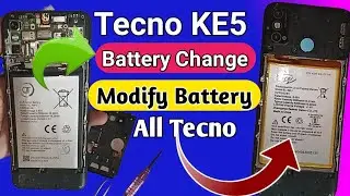 Tecno Ke5 battery replace