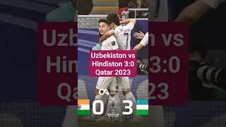 Uzbekiston vs Hindiston Qatar 2023 #indiauzbekistan #afcasiancup2023