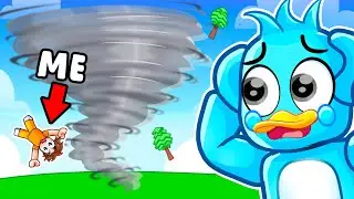 Surviving 1,293,710 NATURAL DISASTERS in Roblox