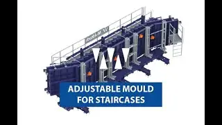 ADJUSTABLE MOLD FOR STAIRCASES