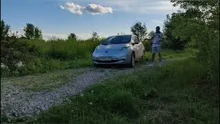 Nissan leaf 30000км на батарейке,отзыв))