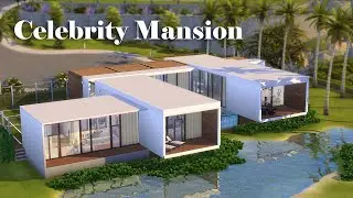 Celebrity Mansion | Stop Motion build | The Sims 4 | NO CC