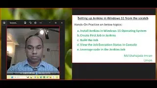 Setting up Jenkins in Windows 11 Operating System