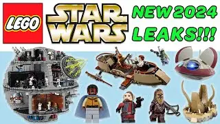 NEW LEGO STAR WARS 2024 LEAKS!!! DEATH STAR, CAPTAIN REX, DESERT SKIFF, AND MORE!!!