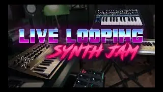 Live SYNTH JAM w/Roland Tr8s , Korg MinilogueXD , Novation BassStationII, Ableton Live Looping