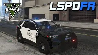 GTA V #LSPDFR LSPD CITY PATROL 2020 FPIU