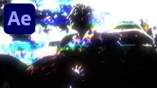 GLITCH/VHS MUSIC VIDEO STYLE  | KEN CARSON EFFECT [AFTER EFFECTS]