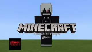 statua di Tokyo ghoul su Minecraft del telefono