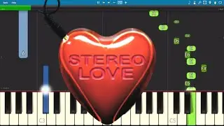 Stereo Love - EASY Piano Tutorial
