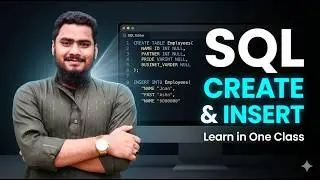 SQL CREATE TABLE & INSERT INTO | Real Examples & Full Syntax