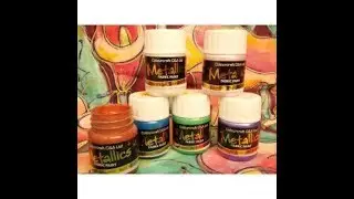 Colourcraft Fabric Paints Opaque & Metallics