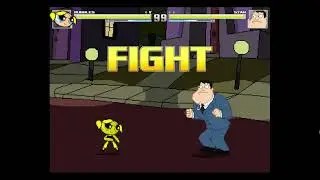 MUGEN Fight - Bubbles vs. Stan Smith