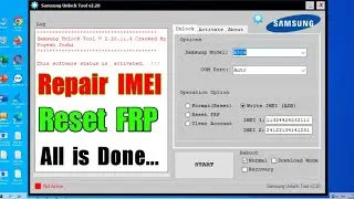 Samsung Unlock Tool 22.0  2023 Fix Samsung Reset FRP