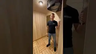Washroom in the Fox House sauna 
