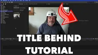 Title Behind Mask Tutorial