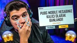 PUBG MOBILE HESABIM KALICI OLARAK BANLANDI! 😱 (SON DURUM NE?) | PUBG Mobile