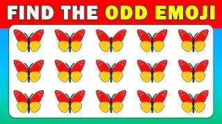 Spot the Odd Emoji Out! 🕵️‍♂️ | 30-Stage Emoji Puzzle Quiz (Easy, Medium, Hard)