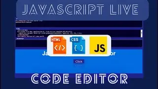 Build a Live Code Editor using Javascript, HTML & CSS