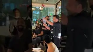 Amazing bartender skills
