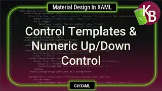 C#/WPF - Control Templates and Numeric Up/Down control