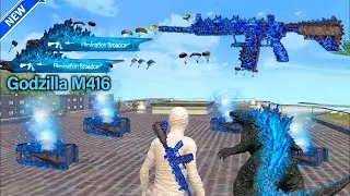 NEW GODZILLA M416 IS AWSOME 🔥 Pubg Mobile