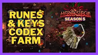 Runes & Keys Codex Farm - Hero Siege 2 - Season 5