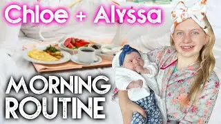 Morning Routine with My Baby Sister!