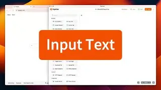 Input Text | Tapicker