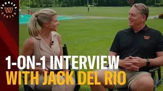 ‘The ball likes Emmanuel Forbes’ | Jack Del Rio on his new DBs & his goals for the defense in 2023