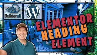 Elementor Heading Element | Elementor Page Builder Tutorial | Text Shadows Background Hover Effects