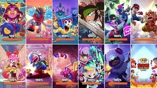 Loading Screen Evolution ( 2017-2024 ) in Brawl Stars | SpongeBob, Moe, Kenji & Scary Tales