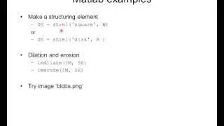 EENG 510 - Lecture 10-2 Morphological Processing
