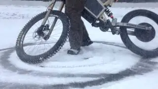 Титановый электровелосипед Storm Titan