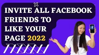 how to invite all friends on facebook page #facebook