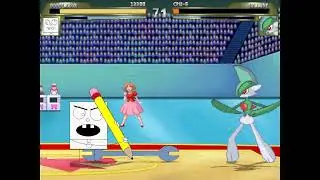 MUGEN Ikemen: Doodlebob Vs Gallade (DeluxeGamer705's Edit Of Claymizer's Gallade)