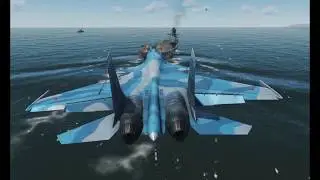 DCS Wold  |  Су-33  крушение (посадка на  палубу)