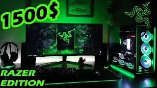 How To Build An Entire Gaming Setup For 1500$ (RAZER EDITION)