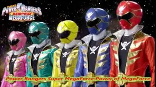 Power Rangers Super MegaForce: Power of MegaForce