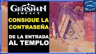 Como conseguir la Contraseña de Entrada al Templo del Peñasco Devoracarneros - Genshin Impact 3.1