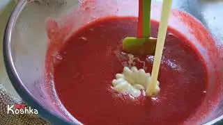 Домашнее клубничное мороженое