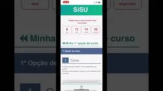INSCRIÇÃO SISU 2023 PELO CELULAR