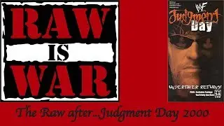 The Raw After...Judgment Day 2000