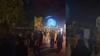 Здоровенный шар, звезда смерти в городе Эрриат,Саудовская Аравия