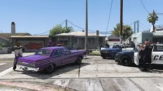 Ballas vs. LSPD: Wanted Dead - Grand Theft Auto V