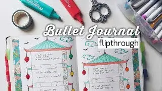 My 2018 Bullet Journal Flip Through | The Boosted Journal